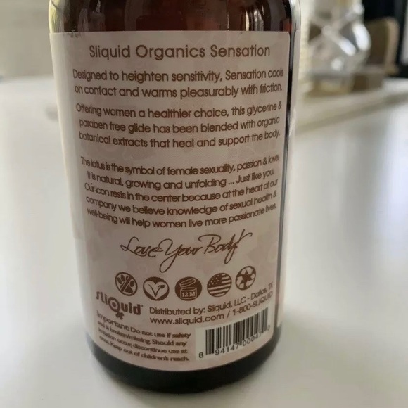 Sliquid Organics Sensation Stimulating Glide 8.5oz - Picture 3 of 6